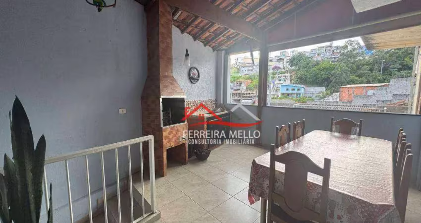Sobrado com 3 dormitórios, 187 m² - venda por R$ 650.000,00 ou aluguel por R$ 3.000,00/mês - Serpa - Caieiras/SP
