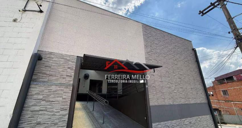 Salão para alugar, 300 m² por R$ 7.500,00/mês - Parque Monte Verde - Franco da Rocha/SP