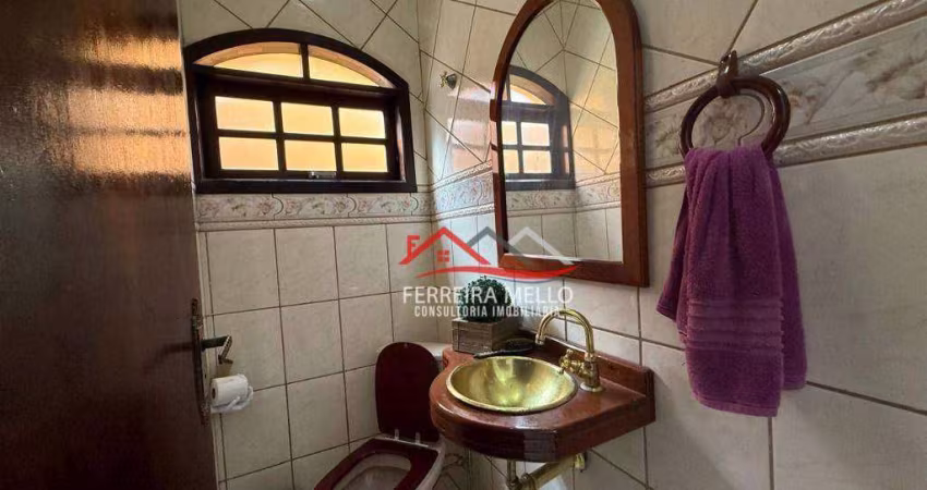 Sobrado com 3 dormitórios para alugar, 222 m² por R$ 5.500,00/mês - Nova Caieiras - Caieiras/SP