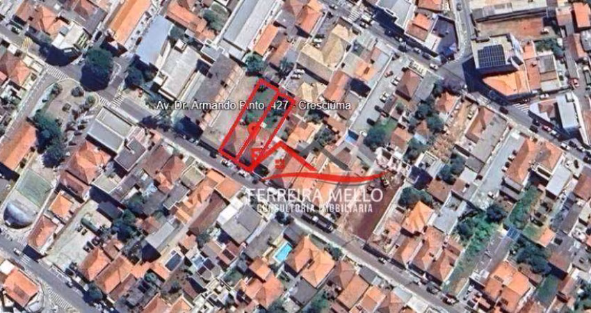 Área à venda, 844 m² por R$ 2.000.000,00 - Região Central - Caieiras/SP