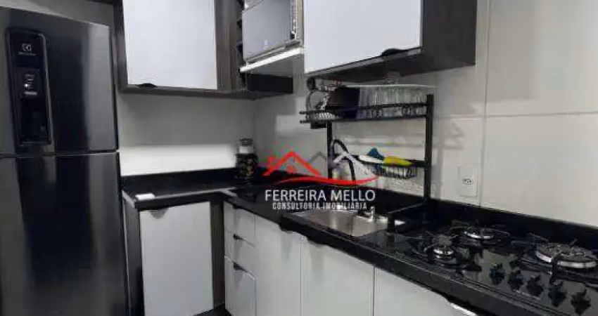 Apartamento com 2 dormitórios para alugar, 47 m² por R$ 2.180,00/mês - Vera Tereza - Caieiras/SP