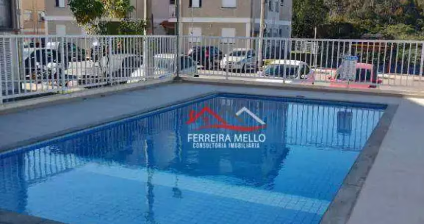 Apartamento com 2 dormitórios para alugar, 45 m² por r$ 1.556,53/mês - residencial são luis - francisco morato/sp