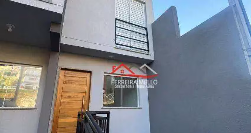 Sobrado com 2 dormitórios à venda, 72 m² por r$ 330.000 - companhia fazenda belém - franco da rocha/sp