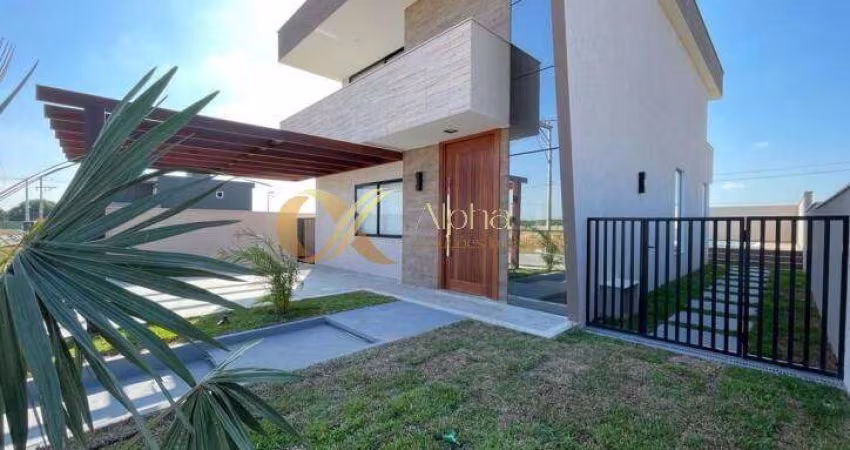 Excelente Casa Duplex Contemporânea no Peró, Cabo Frio - RJ