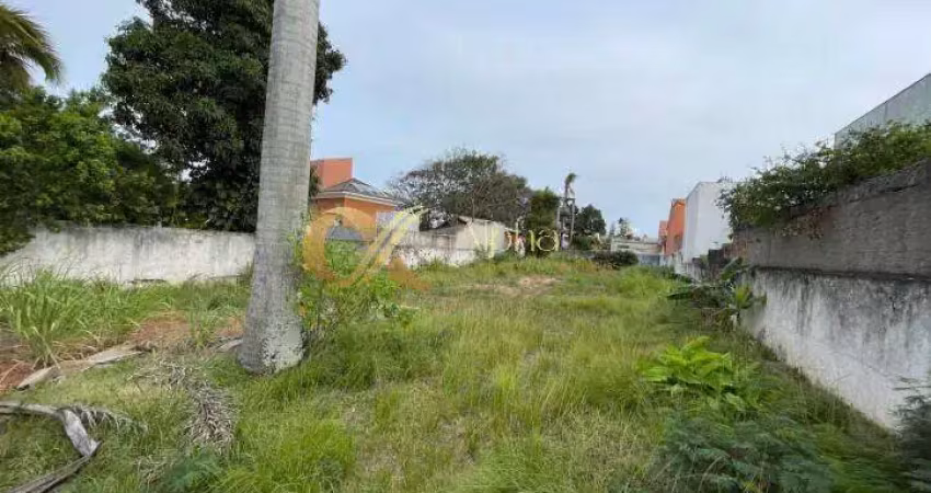 Terreno c/ aproximadamente 960m² em frente à lagoa das palmeiras, cabo frio