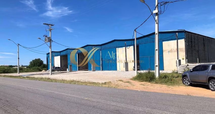 2 Galpões geminados, inacabados, de 1.000m² cada em Cabo Frio - RJ