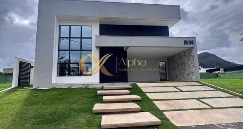 Excelente casa linear com 3 quartos no Condomínio Alphaville de Maricá/RJ