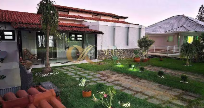 Casa à venda com 5 quartos (4 suítes), cond. praia das espumas, araruama/rj