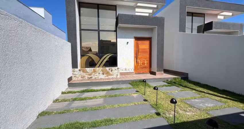 Casa linear à venda com 2 quartos + 1 suíte – são pedro da aldeia/rj