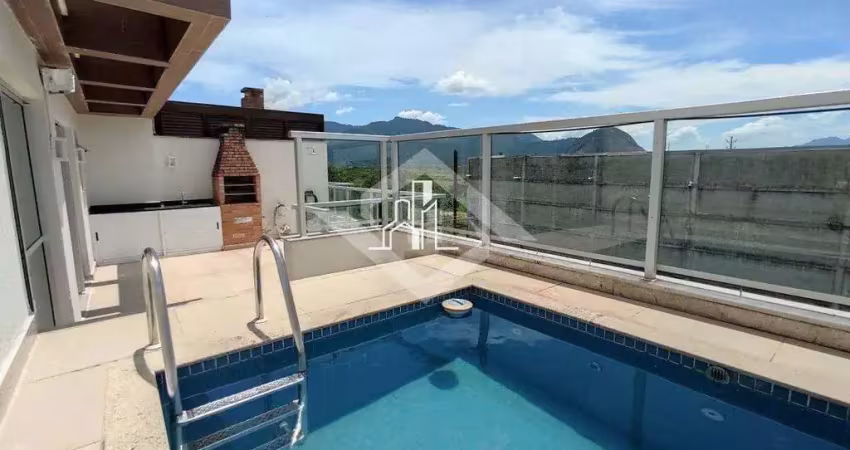 Cobertura 3 quartos, 3 vagas. Recreio dos Bandeirantes