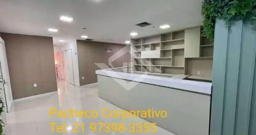 Conjunto de Salas Comerciais de 220m² em Botafogo – Frente ao Metrô!