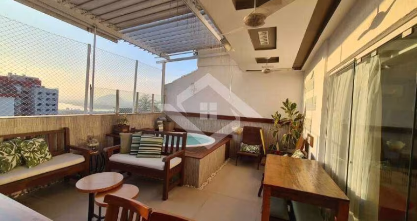 LINDA COBERTURA 2 QUARTOS 127 M² PISCINA CHURRASQUEIRA BARRA DA TIJUCA SUNS
