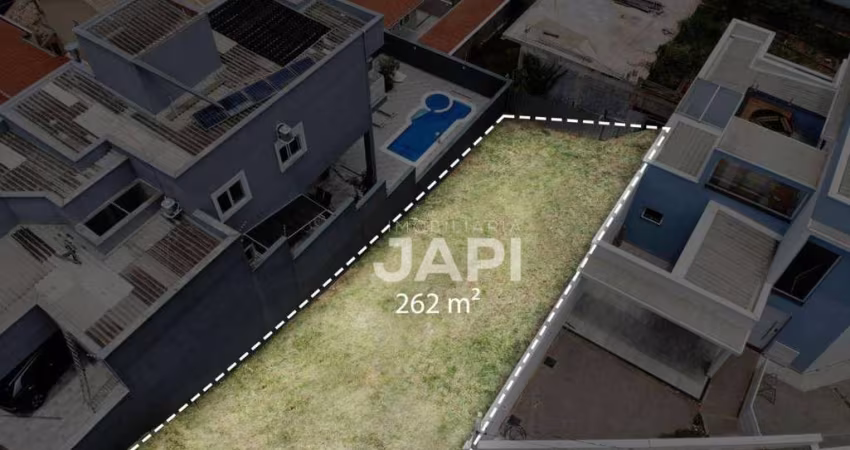 Terreno à venda, 262 m² por R$ 295.000,00 - Horto Santo Antonio - Jundiaí/SP