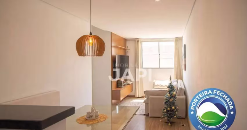 Apartamento à venda em jundiaí - condomínio reserva do japi begônias - 2 quartos  52 m²  - r$ 295.000,00.