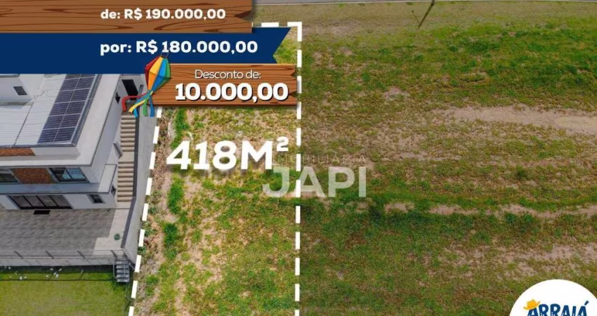 Terreno à venda, 418 m² por R$ 180.000,00 - Bairro Itapema - Itatiba/SP