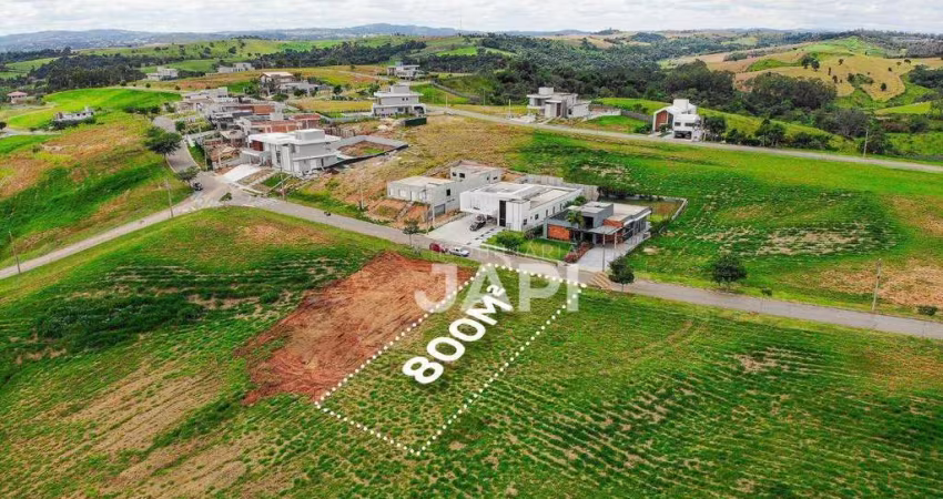 Terreno em condomínio à venda - Reserva Santa Mônica - Itupeva - 800m² - R$468.520