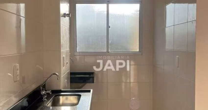 Apartamento com 2 dormitórios para alugar, 48 m² por R$ 2.401,00/mês - Medeiros - Jundiaí/SP