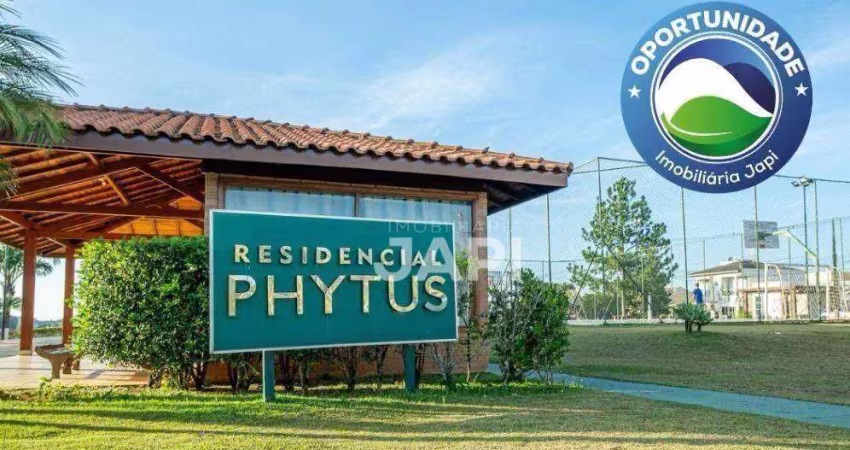 Terreno à venda, 250 m² por r$ 209.000,00 - residencial phytus - itupeva/sp