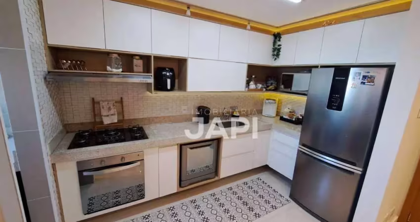 Apartamento com 3 dormitórios à venda, 77 m² por r$ 690.400,00 - engordadouro - jundiaí/sp