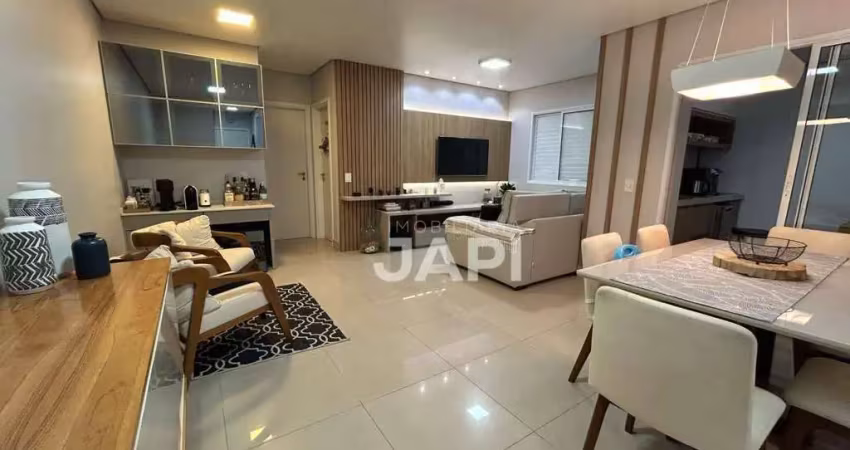 Apartamento com 2 dormitorios à venda, 76 m² por r$ 700.000,00 - jardim ermida i - jundiaí/sp