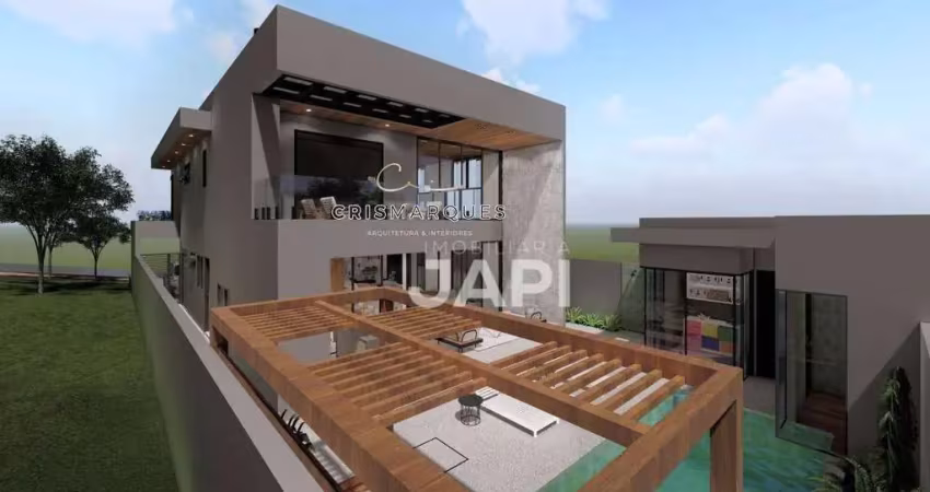 Casa com 3 dormitórios à venda, 300 m² por r$ 3.290.000,00 - jardim samambaia - jundiaí/sp