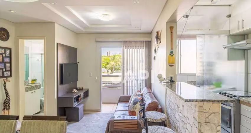 Apartamento 2 dorms, 52m², sacada e vista livre - r$ 349.800 - ponte são joão