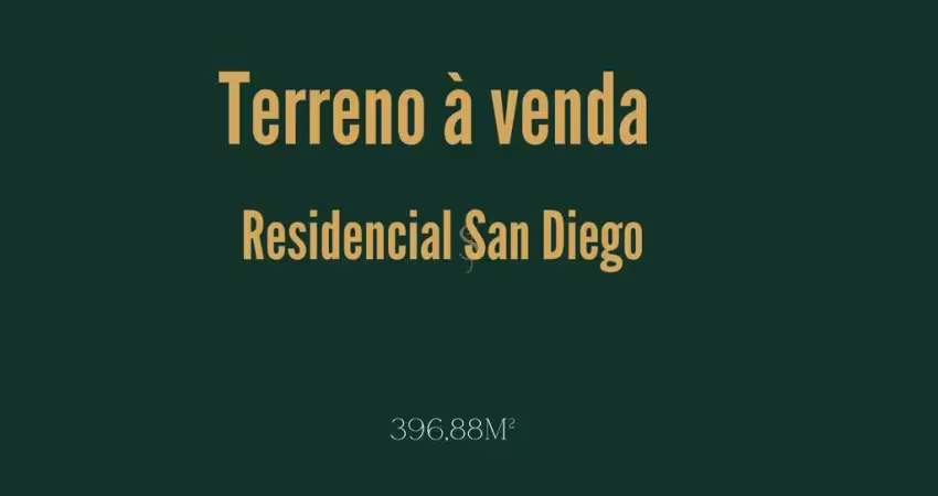 Terreno à venda no Residencial San Diego, Franca 