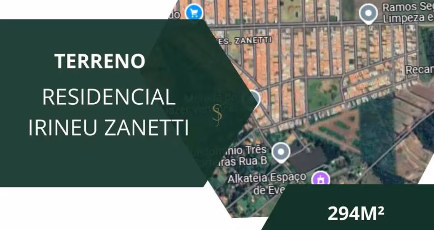 Terreno à venda - residencial irineu zanetti, franca/sp