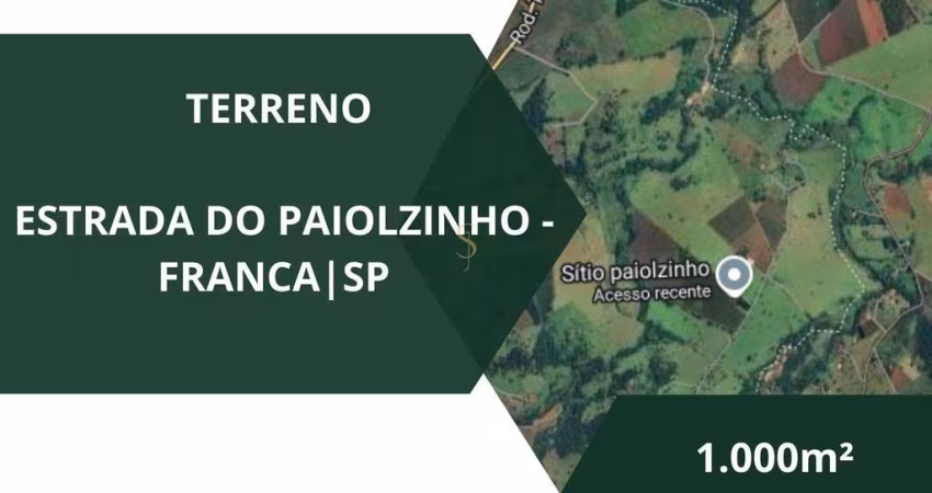 Terreno de Chácara à Venda - Paiolzinho - Franca/SP