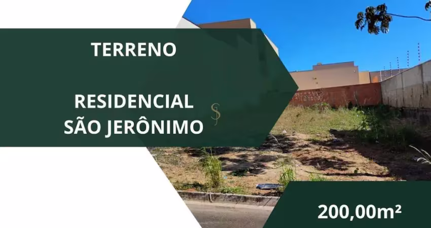Terreno à venda - residencial são jerônimo, franca/sp