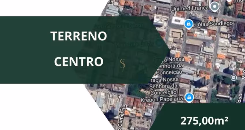 Terreno à venda no Centro, Franca 