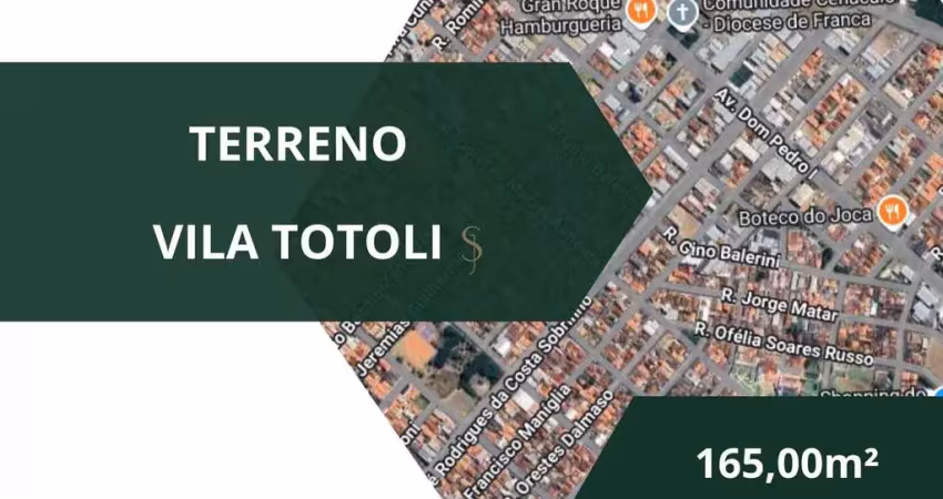 Terreno à venda - residencial vila totoli, franca/sp
