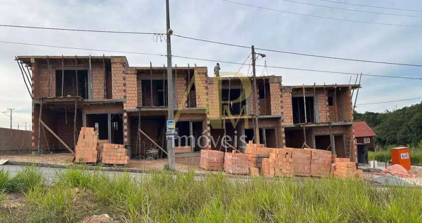 Sobrado em construção à venda na Nova São José: 2 suítes, passagem e SPA