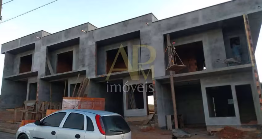 Sobrado em construção à venda na nova são josé: 2 suítes, terreno e spa
