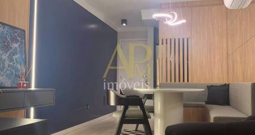 Apartamento mobiliado à venda: vista mar com 2 dorm (1 suíte)- Barreiros