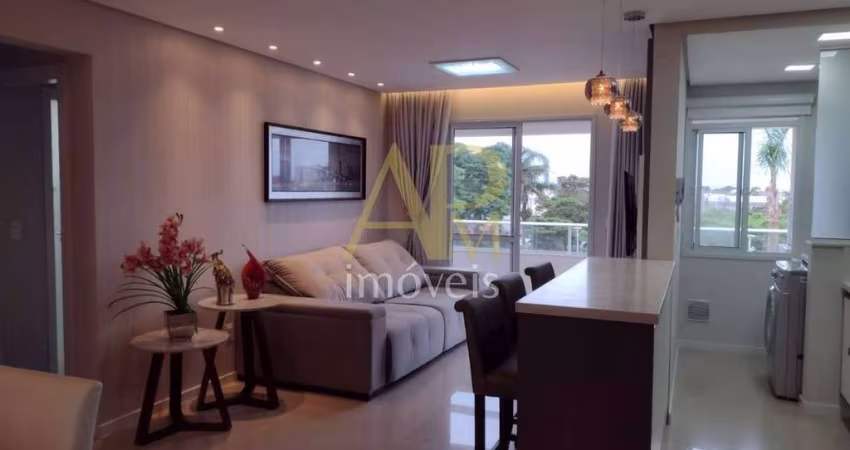 Apartamento mobiliado à venda: 3 dorm (1 suíte), 2 vagas - Praia João Rosa
