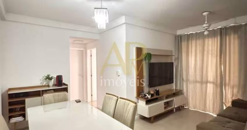 Apartamento com terraço à venda: 02 dorm e semimobiliado/ Cond. Clube em SJ