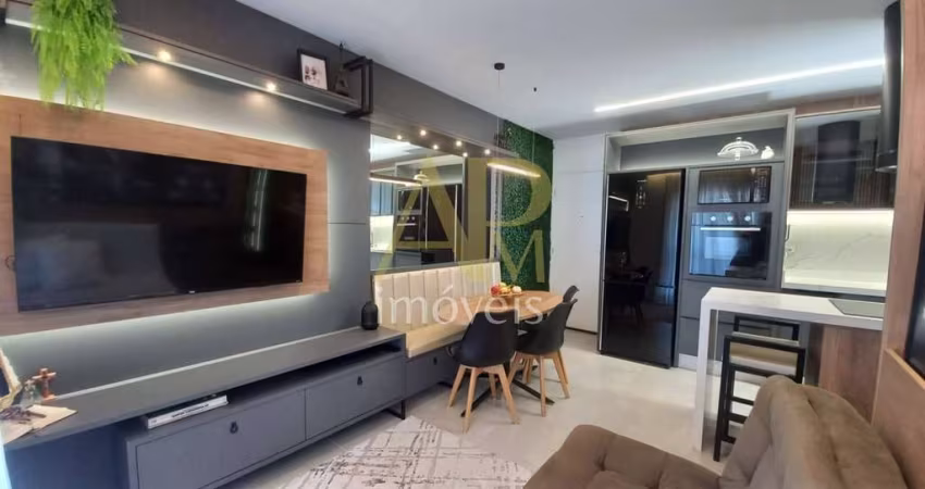 Lindo apartamento à venda: 2 dormitórios, mobiliado no Rio Caveiras/Biguaçu