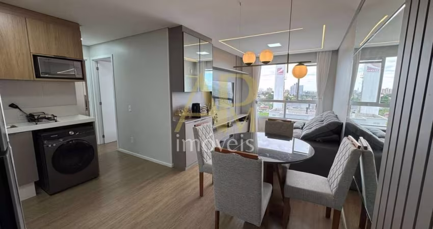 Apartamento à venda semimobiliado: 2 dorm (1 suíte) + Vista mar/ Biguaçu