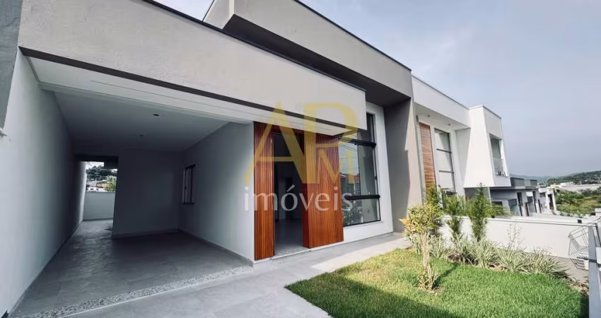 Casa Nova à venda: 2 dorm (1 suíte) e área gourmet, semimobiliada- Potecas