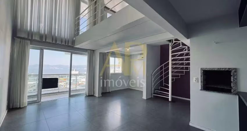 Apartamento duplex à venda: 1 suíte, vista mar no res. linea/ barreiros.