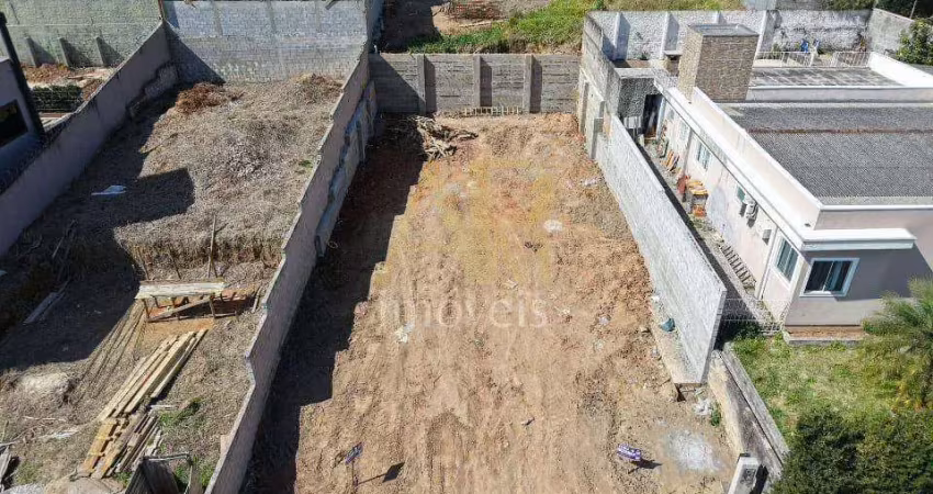 Terreno com projeto aprovado e contenção feita no pedra branca - 389m²