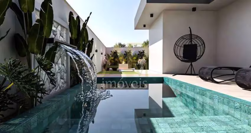 Casa à venda: 3 dorm (1 suíte+ closet), 2 vagas, piscina e gourmet/ palhoça