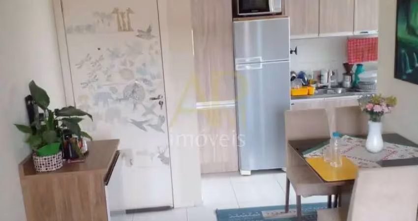 Apartamento à venda em biguaçu/ fundos, 2 dorm e sacada com churrasqueira