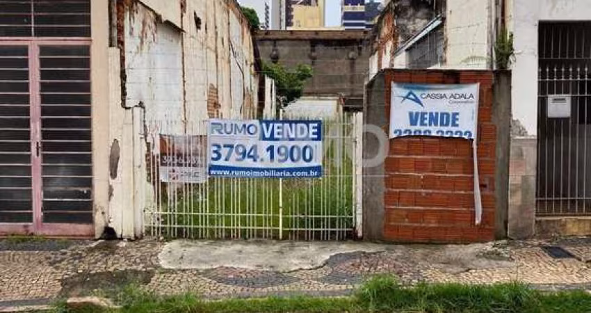 Terreno comercial à venda na Rua José de Alencar, 512, Centro, Campinas