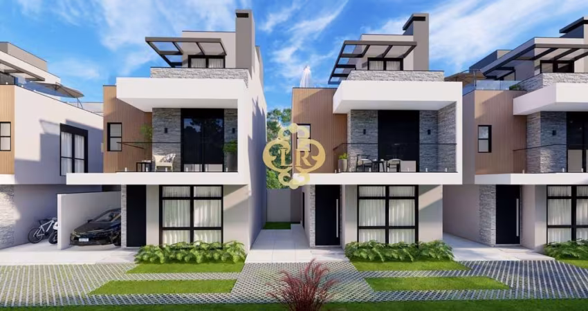 LANÇAMENTO – RESIDENCIAL TERRAZA - CONDOMÍNIO DE SOBRADOS TRIPLEX NO HAUER