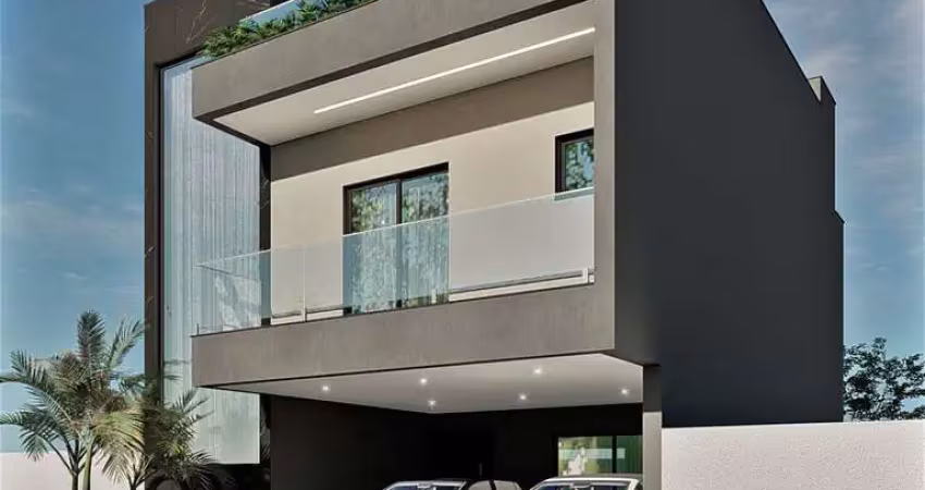 Residencial foggiatto - sobrado de luxo no condomínio foggiatto - 150m² + terraço 54m²