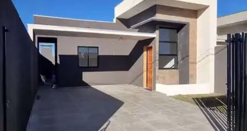 Casa térrea com piscina em cara cara, ponta grossa/pr
