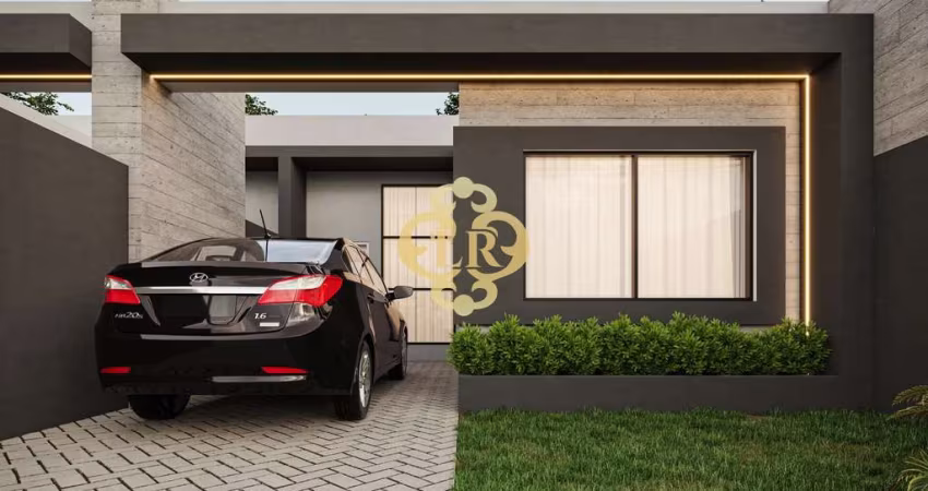 Casa com 2 quartos sendo 1 suíte em Ponta Grossa/PR