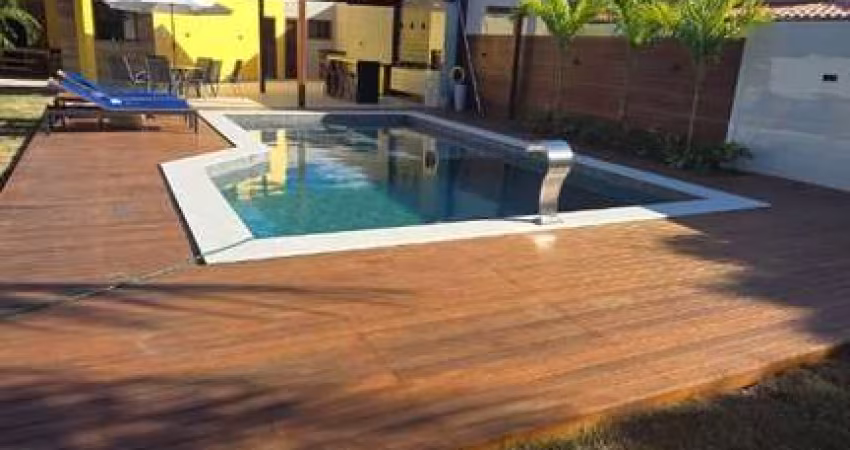Casa em condomínio Ampla em Barra de Jacuípe no Condomínio Ampla dentro do Planeta Água para venda com 5 suítes piscina área gourmet